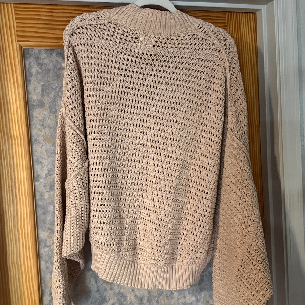 Free People Open-Knit Sweater - Picture 3 of 3